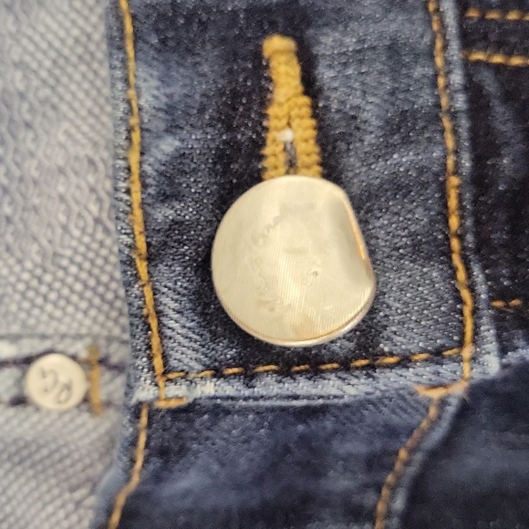 🛍Robert Graham Mens 40 Resist Classic Fit Blue Denim Jeans Big & Tall‎ Casual - Picture 4 of 11